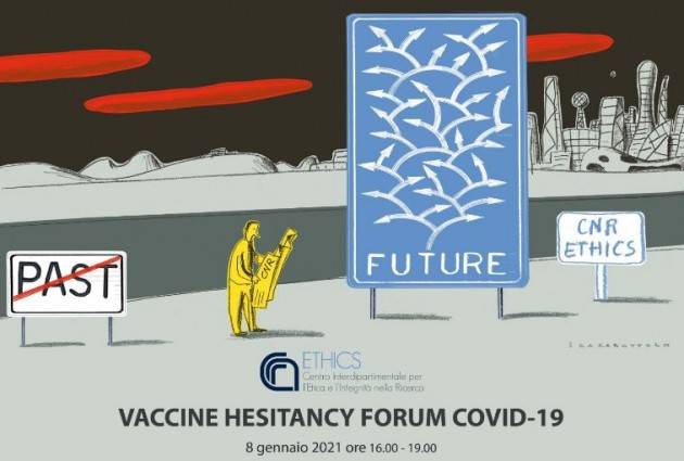 ''VACCINE HESITANCY FORUM COVID-19'': DOMANI L’INCONTRO FRA ESPERTI SUI VACCINI DEL CNR