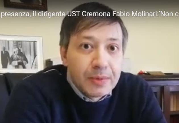 Rinvio lezioni presenza, UST Cremona F. Molinari:Non ci perdiamo d'animo [video]