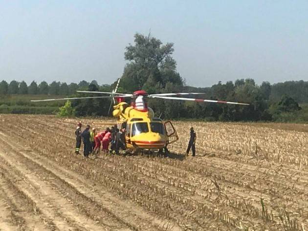 INCIDENTE A FIESCO : QUATTRO FERITI GRAVI