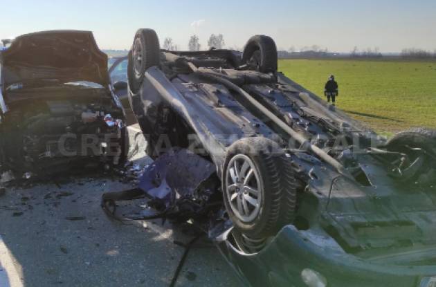 INCIDENTE A FIESCO : QUATTRO FERITI GRAVI
