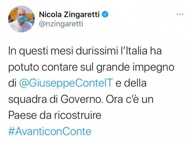 Nicola Zingaretti Crisi di Governo: un atto contro l’italia. Le opinioni nel PD cremonese