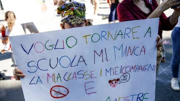 Pandemia  DaD non regge Ritornare scuola in presenza| E.Coti Zelati (Crema)