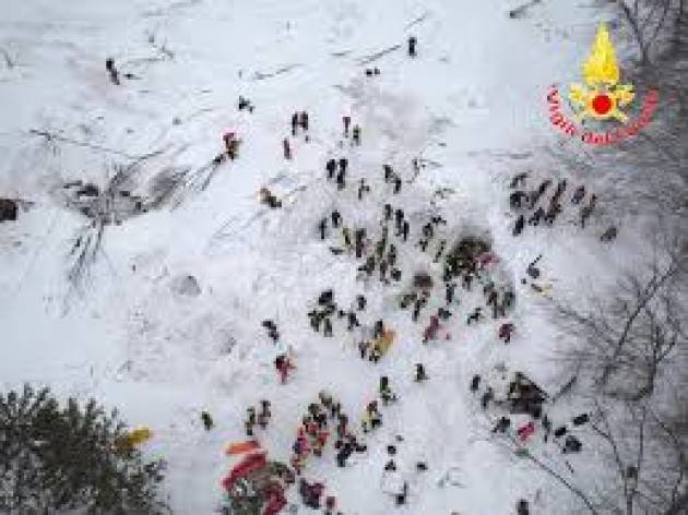 CNDDU  Commemorazione vittime tragedia Rigopiano  18 gennaio 2018-2021