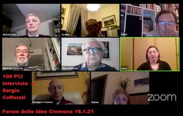 SPECIALE 100 ANNI PCI INTERVISTA A SERGIO COFFERATI: Forum Idee Cremona (video)