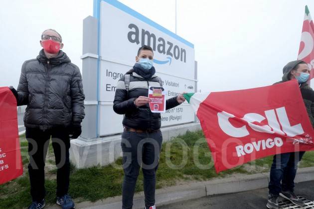 Amazon: Cgil, subito diritti e garanzie per i lavoratori