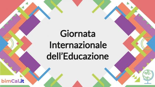 IL CNDDU 24 gennaio celebra la seconda Giornata internazionale dell'Educazione.