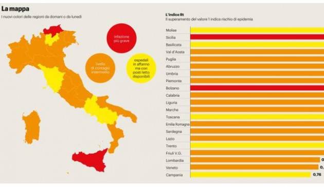 Italia lotta Covid Nuova mappa regioni dal 24 gennaio Speranza: sfida ancora dura