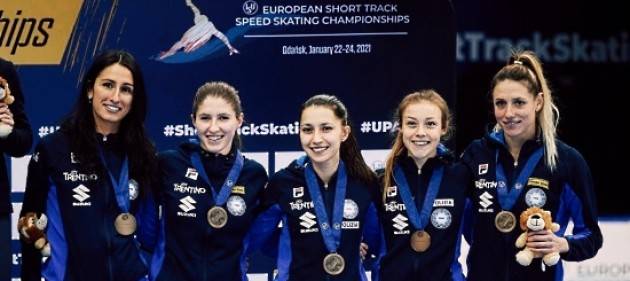 Short track: Europei di bronzo per Arianna Sighel e Gloria Ioriatti