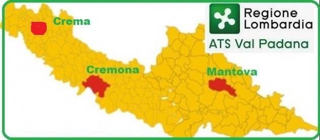 MN-CR-Crema Vaccinati anticovid ATS Valpadana al 26 gennaio sono 20.842