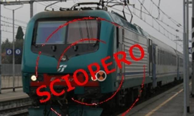 SCIOPERI DEL PERSONALE FERROVIENORD E DEL SINDACATO  ORSA L' 8 E 9 FEBBRAIO