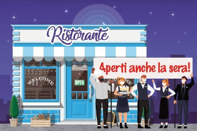 COVID: COLDIRETTI, CHIUSURA ALLE 22 SALVA 80% FATTURATO RISTORANTI
