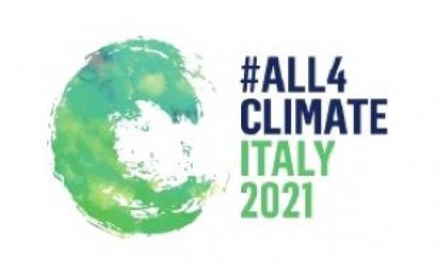 ''ALL4CLIMATE-ITALY2021'': PROROGATI I TERMINI PER PARTECIPARE