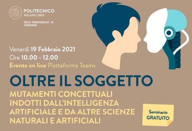 Campus Cremona PoliMi - Seminario on line Oltre il Soggetto 