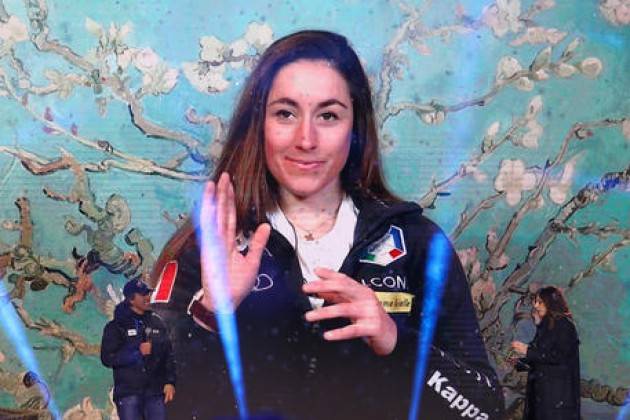 Tapiro a Sofia Goggia ''unico oro di quest'anno...''