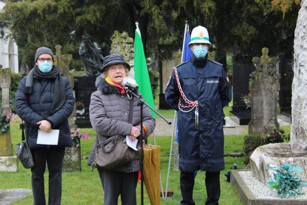 Cremona COMMEMORATO AL CIVICO CIMITERO IL ‘GIORNO DEL RICORDO’ 