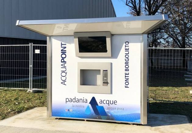 Padania Acque a Gussola, è aperta la casa dell’acqua ‘Fonte Borgolieto’
