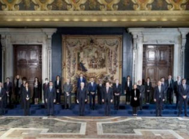 Gli auguri di Legambiente al governo Draghi