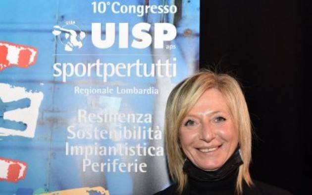 Geraldina Contristano è la nuova presidente dell'UISP Lombardia.