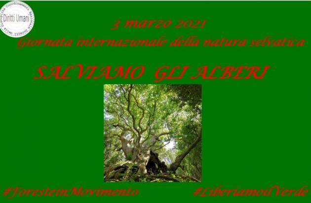 CNDDU 3 marzo. Giornata mondiale natura selvatica 2021