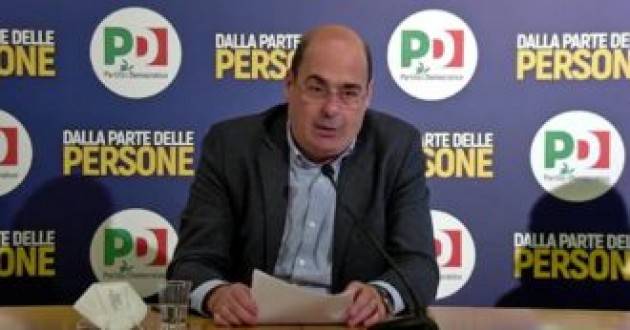 Nicola Zingaretti (Pd) 10 punti per affermare la centralità delle donne.