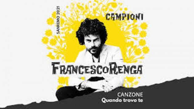 1. Francesco Renga – ''Quando trovo te''