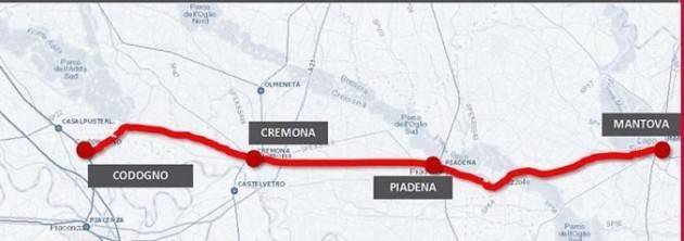  Galimberti : Cremona ri-chiede raddoppio ferroviario Cod-CR-MN 