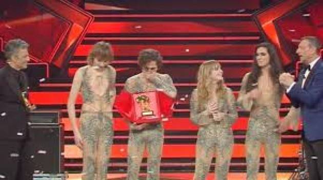 I Maneskin  vincono il Festival di Sanremo 2021 con  “Zitti e buoni”   