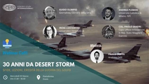 30 ANNI DA DESERT STORM