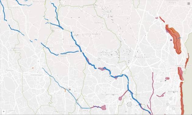 ONLINE LA MAPPA INTERATTIVA DEL DISSESTO IDROGEOLOGICO PER LA RICOSTRUZIONE IN SICUREZZA DELLE AREE ETNEE TERREMOTATE NEL 2018