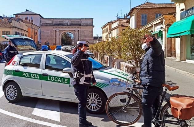 Crema zona rossa, intensificazione controlli e messaggio sindaco