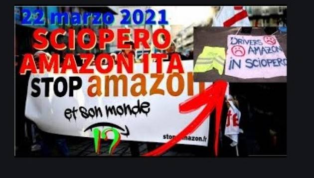 NO ACQUISTI AMAZON IN SOLIDARIETA'  DIPENDENTI IN LOTTA | F.BERARDI PRC-SE 