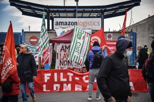 Cgil-Cisl-Uil Oggi, 22 marzo,Sciopero Amazon di 24 ore in tutta Italia.