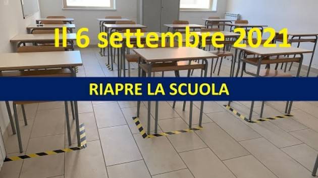 Il nuovo anno scolastico inizia prima, spunta la data del 6 settembre 2021