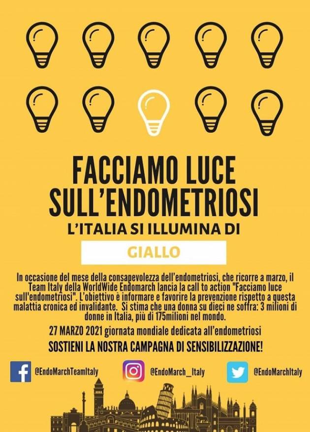 Cremona aderisce alla Virtual EndoMarch 'Facciamo luce sull’endometriosi'