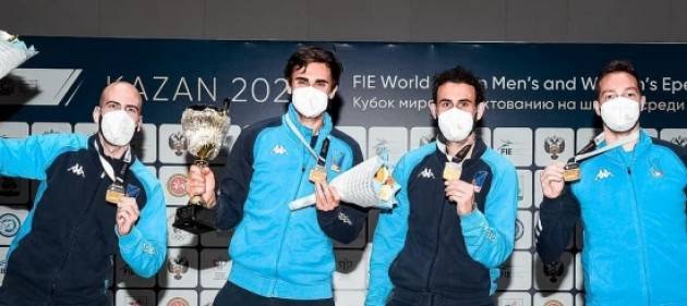 Fichera e Santarelli spade d'oro in Coppa del mondo