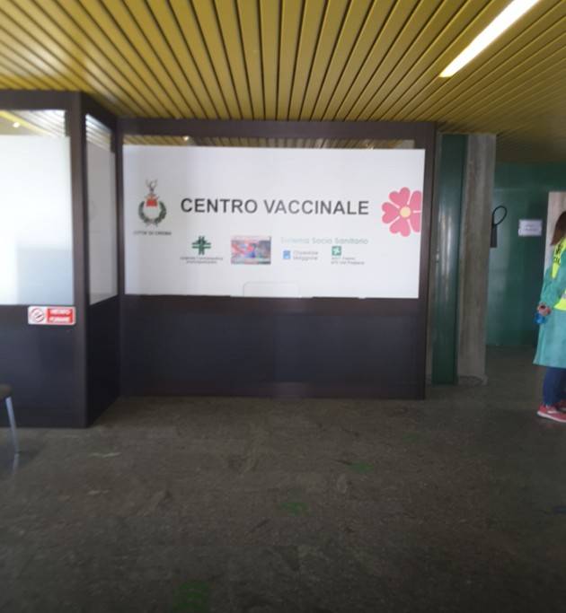 VISITA-VIDEO NELL'HUB VACCINALE DI CREMA 