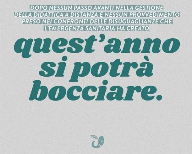 Quest’anno si potrà bocciare| Rete Studenti