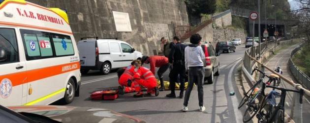 MATTINATA DI INCIDENTI: SEI CICLISTI FERITI