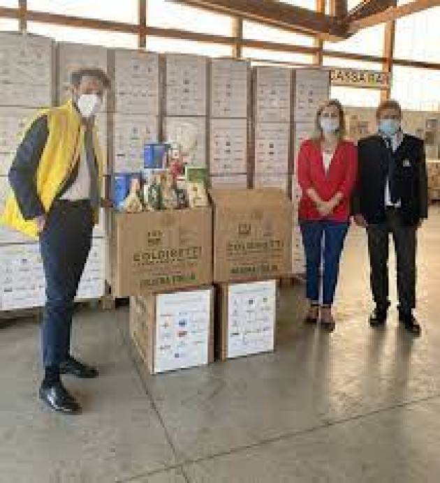 5.000 chilogrammi di cibo Made in Italy per le famiglie bergamasche bisognose