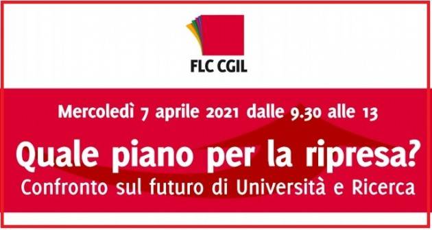 FLC-CGIL Quale piano per la ripresa?