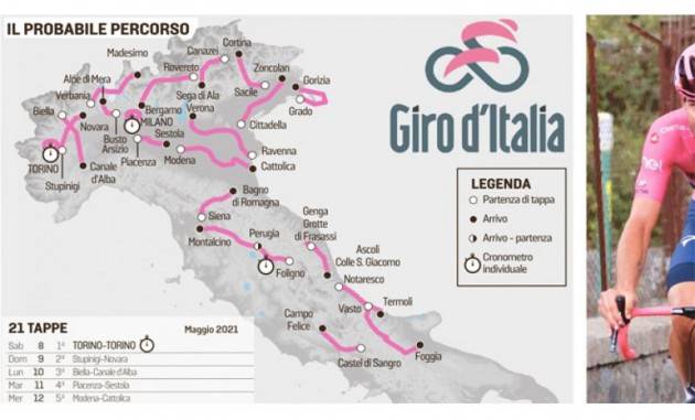 Piacenza Disegni e racconti legati al Giro d’Italia