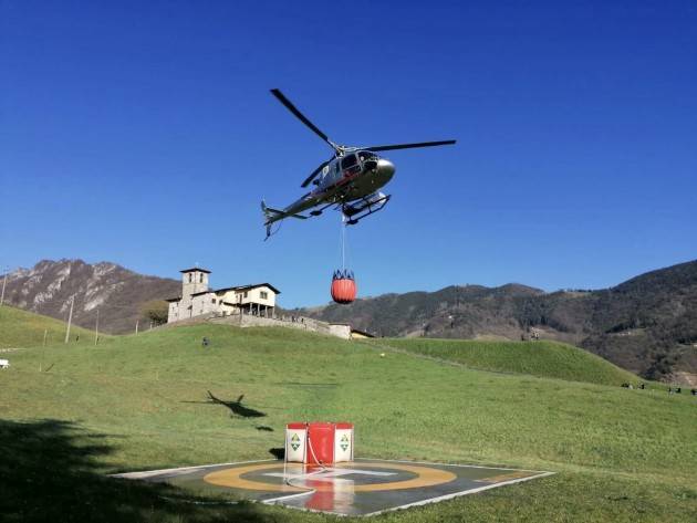 VAL GANDINO IN FIAMME: INCENDI SONO DOLOSI  - FOTO E VIDEO 