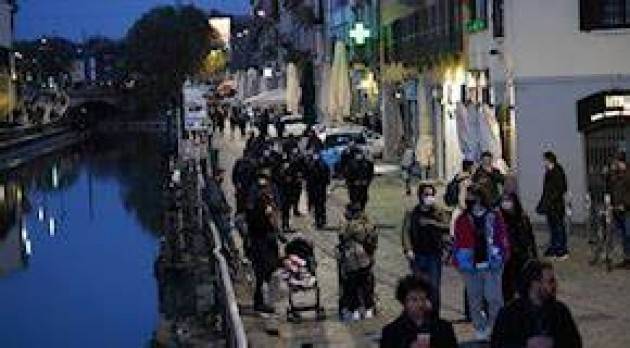 Milano multe in zone Movida, in locali e feste casa