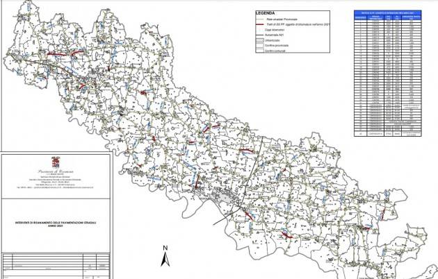 Provincia Cremona Signoroni:Interventi ed investimenti  rete viaria provinciale