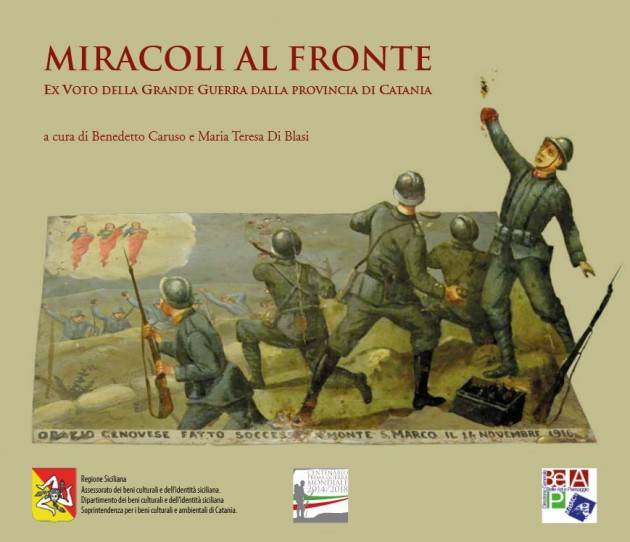 Catania, BCsicilia presenta il volume: Miracoli al Fronte.....