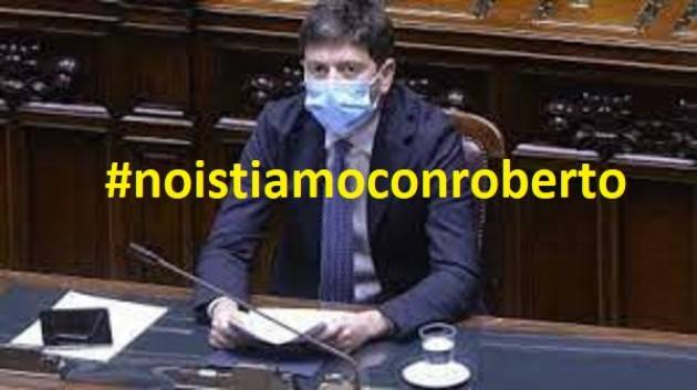 L’appello Noi stiamo con Roberto  #noistiamoconroberto