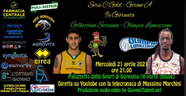 Soresina Evento Gilbertina Basket  contro la Virtus Lumezzane