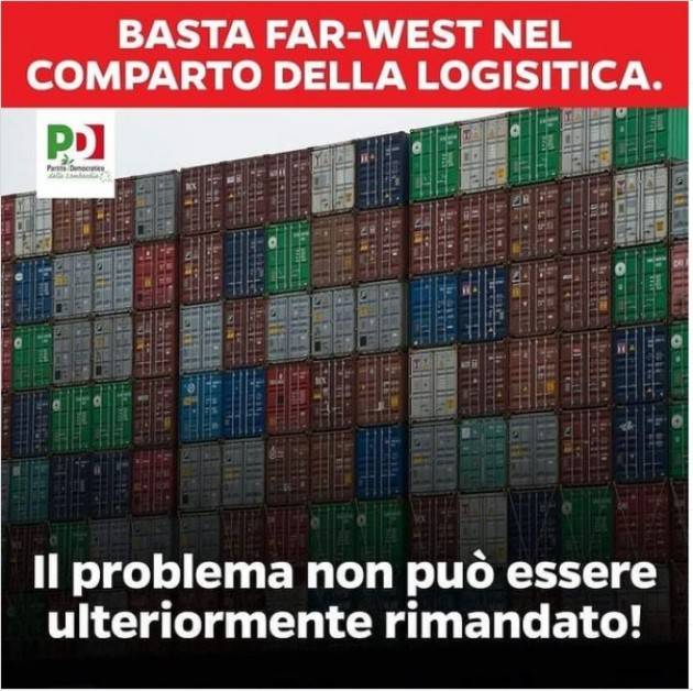 Logistica PD Lombardia Basta far-west Piloni impegnato sul tema