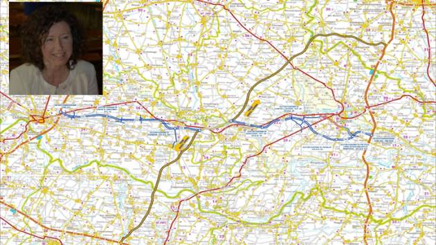 Autostrada CR-MN -M.G. Bonfante ( Vescovato) scrive a C.Vezzini  (Stradivaria) 