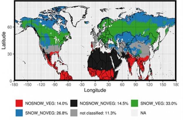 NEVE E VEGETAZIONE MODULANO IL RISCALDAMENTO CLIMATICO: PUBBLICATO SU ERL LO STUDIO DEL CNR